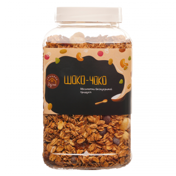 Гранола без цукру Шоко-чоко Гранола без цукру Шоко-чоко